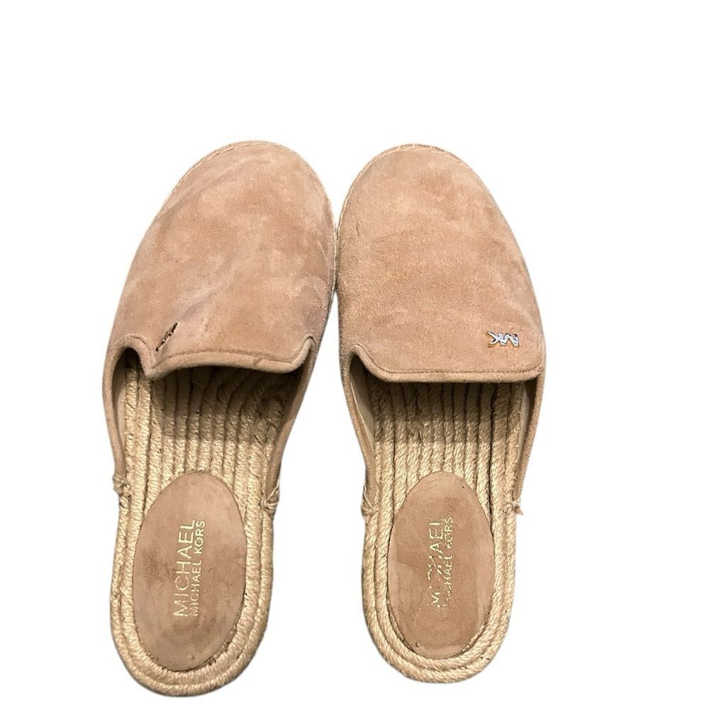 Michael Kors Hasting Tan Espadrilles Size 6.5